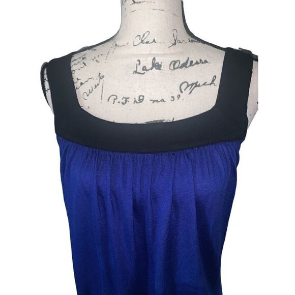 The Limited royal blue black tank top small - Picture 3 of 7